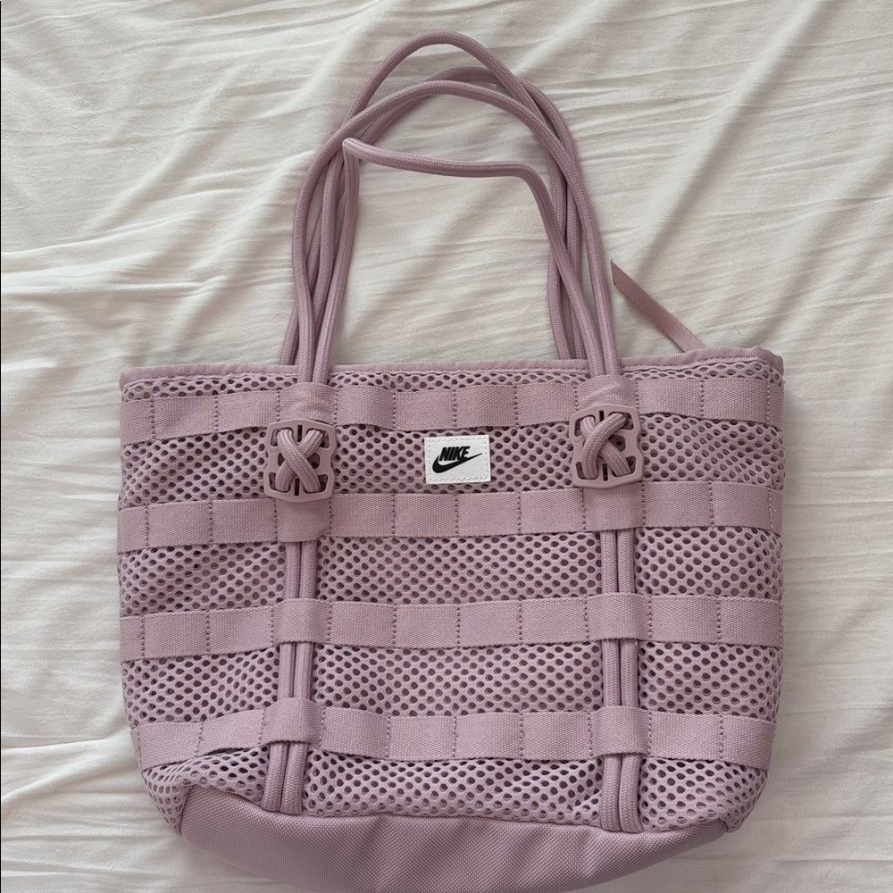 Nike Lavender/Light Pink Mesh Tote Bag